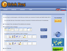 Tablet Screenshot of drinkprog.com